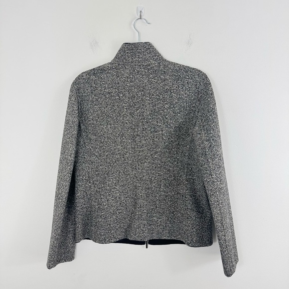 Brooks Brothers Gray Full Zip Knit Jacket Women’s Size 10 - Picture 3 of 9